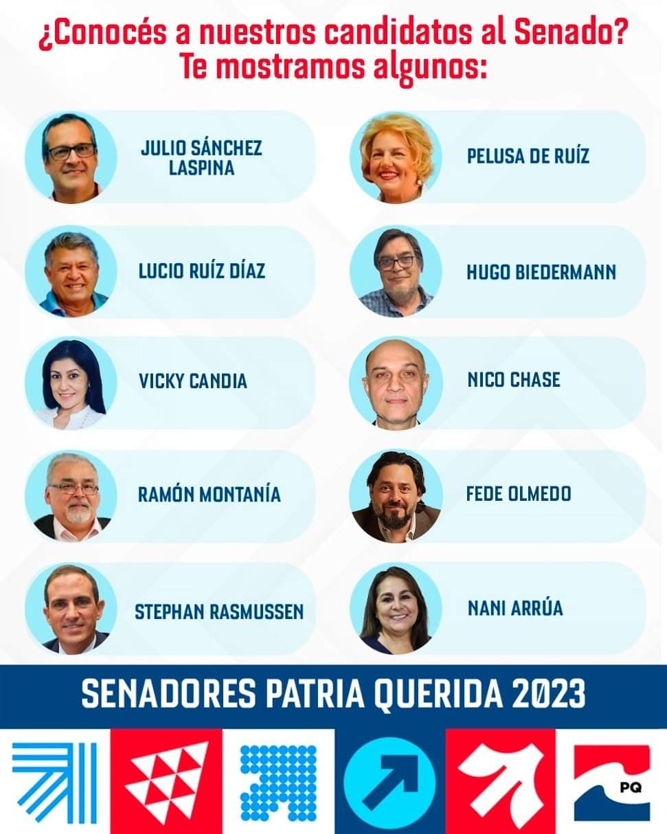 Patria Querida presented some of its candidates for the Senate